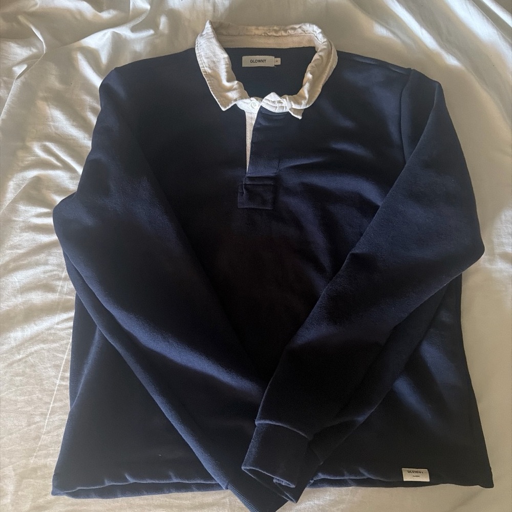 Glowny navy blue rugby shirt